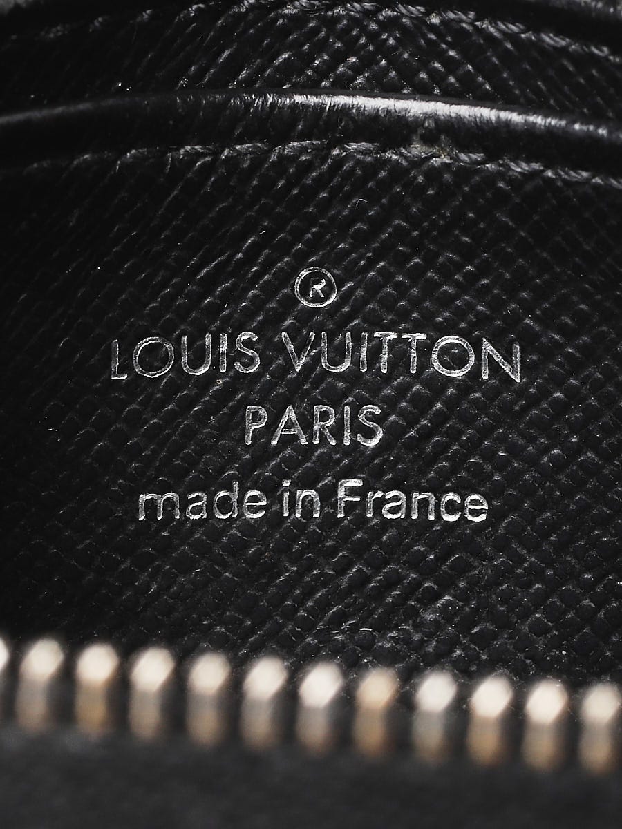 Louis Vuitton N63076 Damier Graphite Canvas Zippy Coin Purse Vertical  Wallet for Coins/ Cards