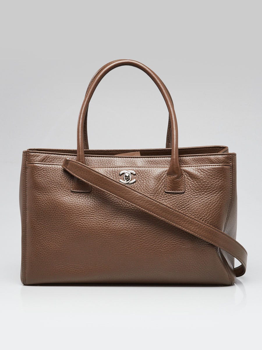 CHANEL◇CC Turnlock Leather Totebag/ココマークターンロック