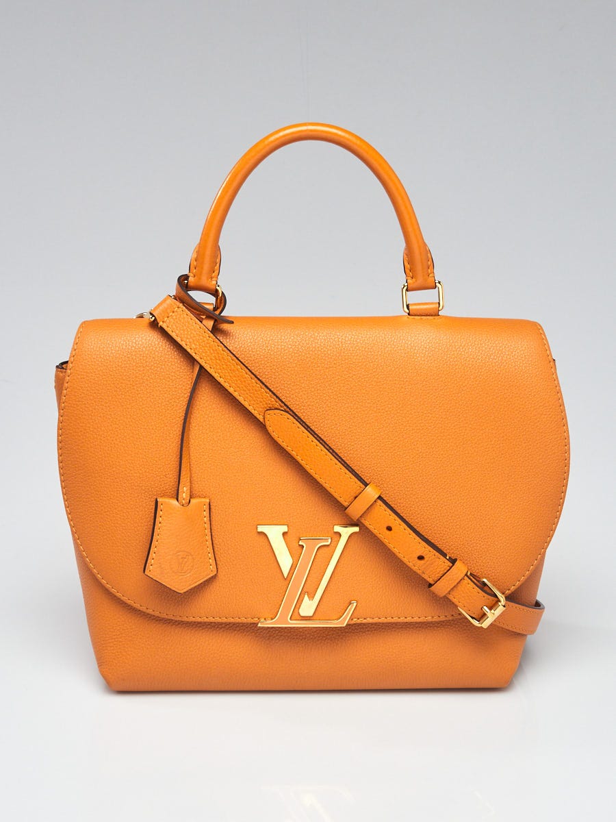 Louis Vuitton Black & Orange Taurillon Leather Monogram