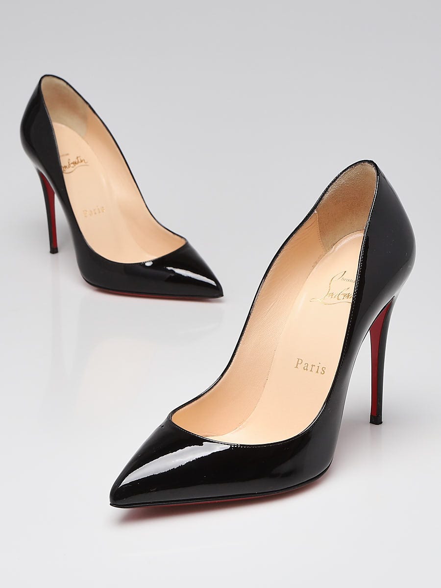 Christian louboutin pigalle follies 100 2024 patent pump