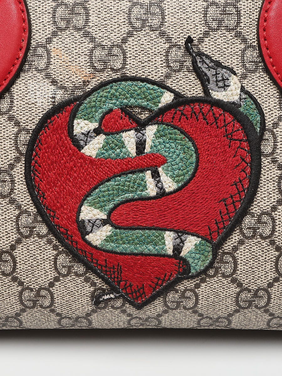 Gucci embroidered snake online