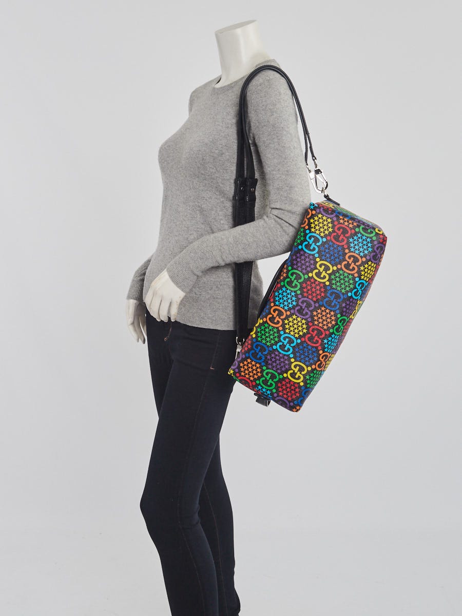Gucci Multicolor/Black GG Supreme Coated Canvas Psychedelic  display picture 1