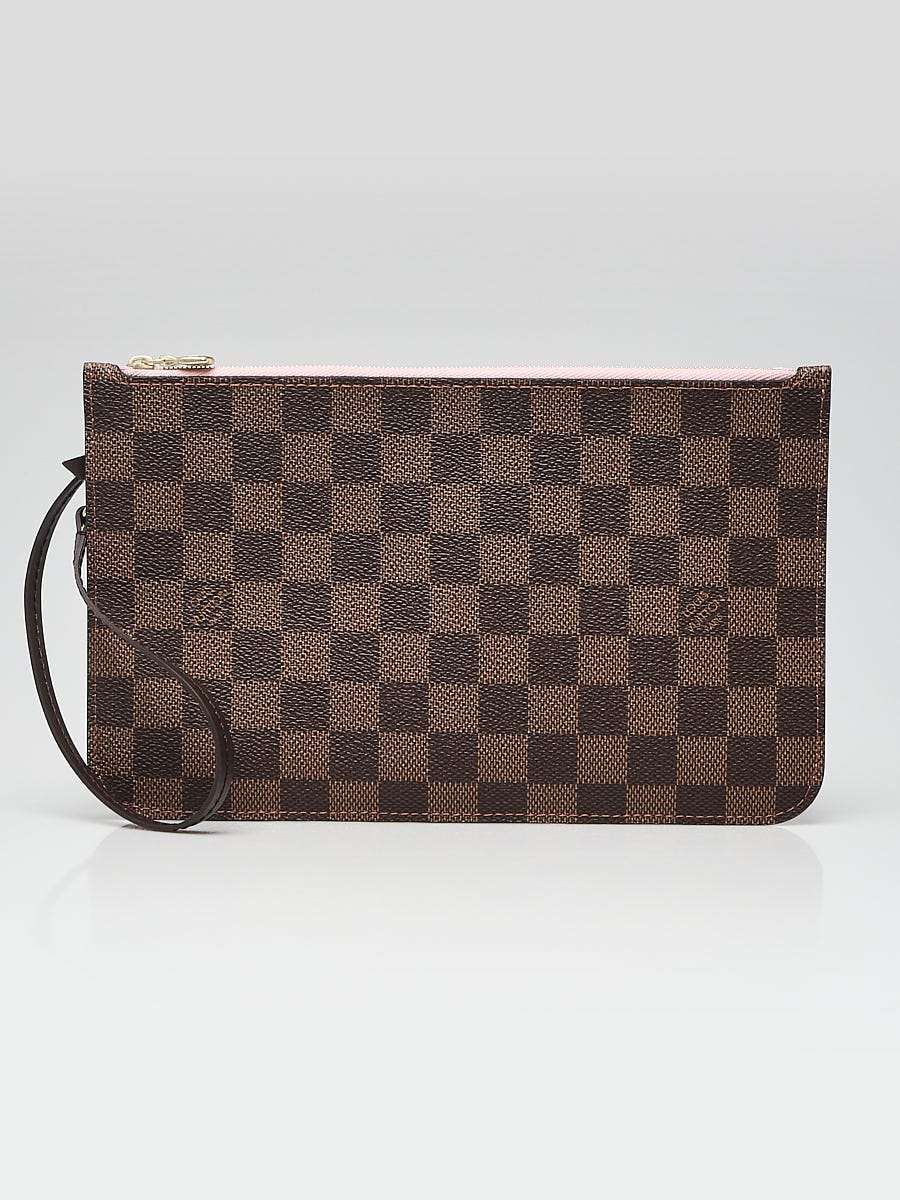 Louis Vuitton Neverfull Pochette Wristlet Pouch Bag