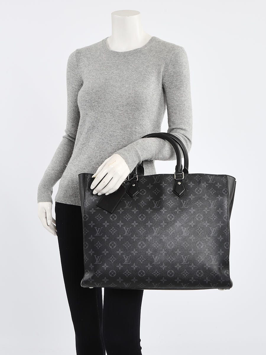 Louis Vuitton, Bags, Louis Vuitton Monogram Eclipse And Leather Grand Sac