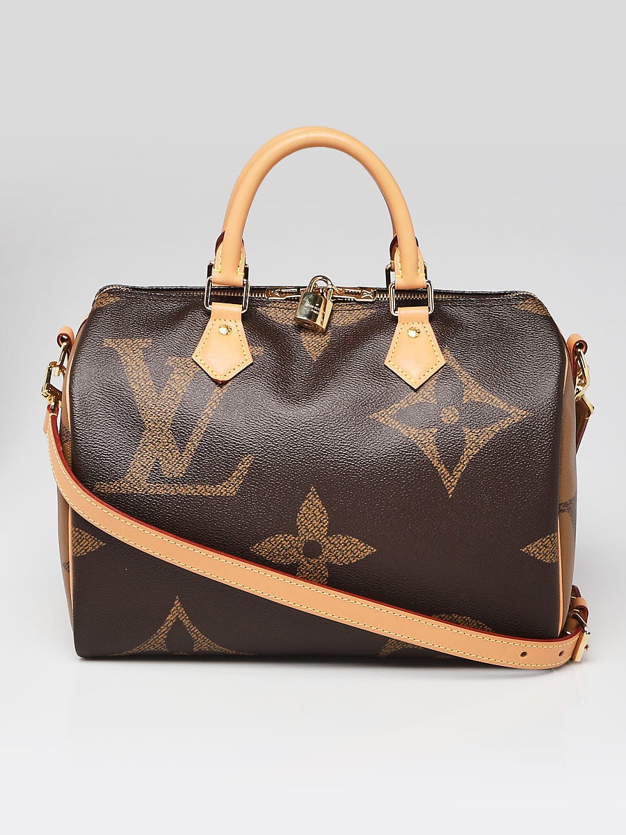 Louis Vuitton, Bags, Final Price Louis Vuitton Giant Reverse Monogram  Speedy 3