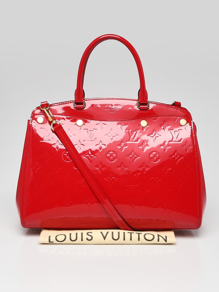 Louis Vuitton Cerise Monogram Vernis Alma PM Bag - Yoogi's Closet