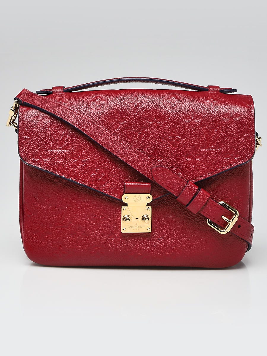 Louis Vuitton Jaipur Monogram Empreinte Leather Pochette Metis Bag