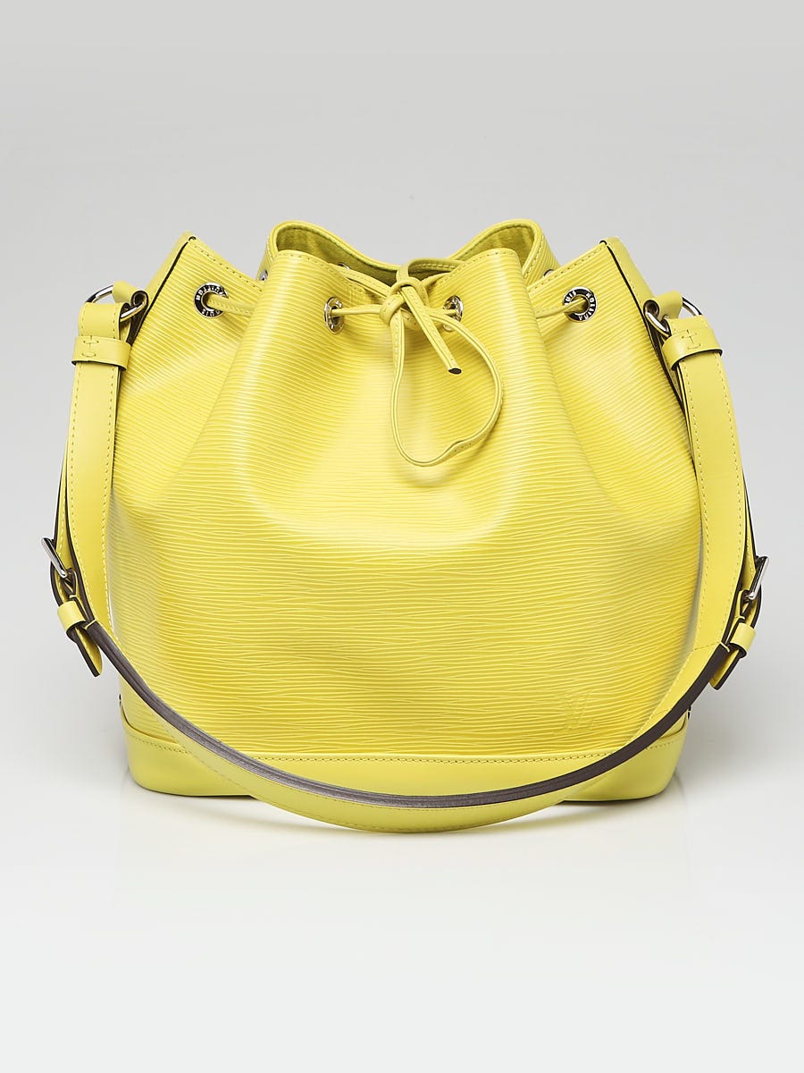 Louis Vuitton Yellow Epi Leather Petit Noe Bag Louis Vuitton