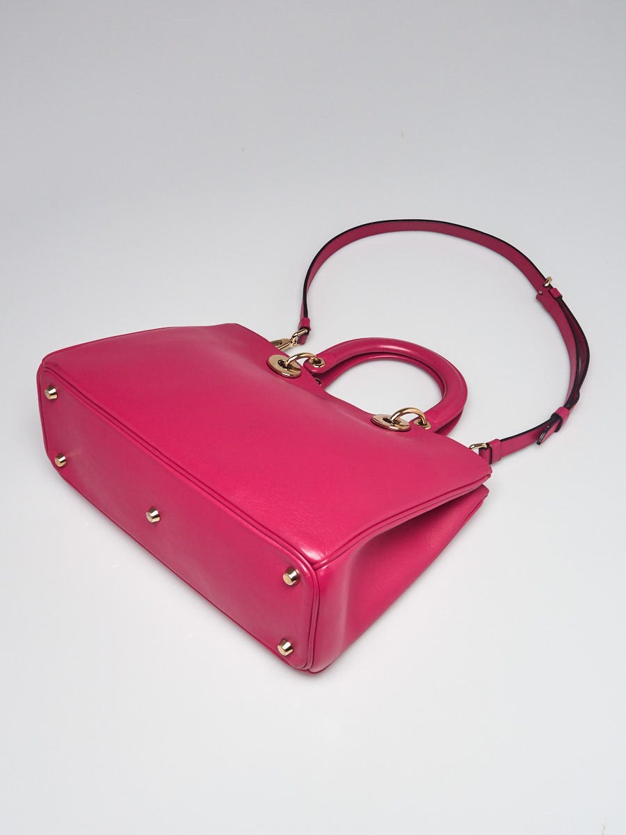 Christian Dior Pink Canvas and Diorissimo Street Chic Columbus Avenue  Multipocket Bag - Yoogi's Closet