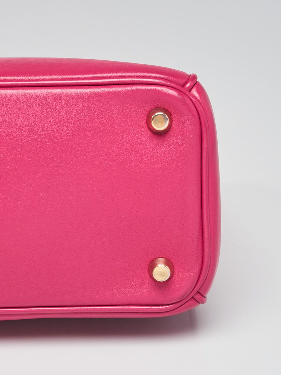 Christian Dior Hot Pink Diorissimo Small Boston Bag - Yoogi's Closet