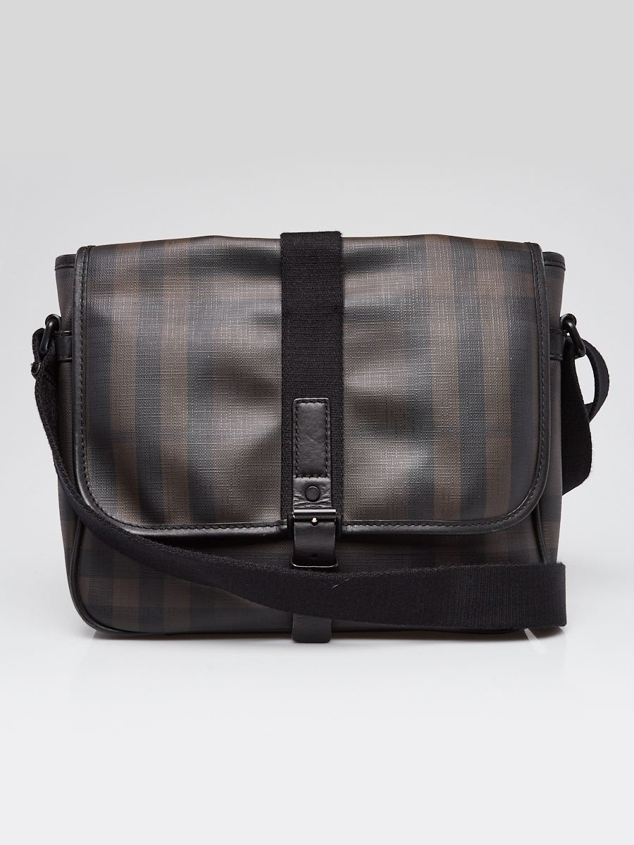 Burberry, Bags, Burberry Black Leather Shoulder Bag Nova Check Interior  Crossbody