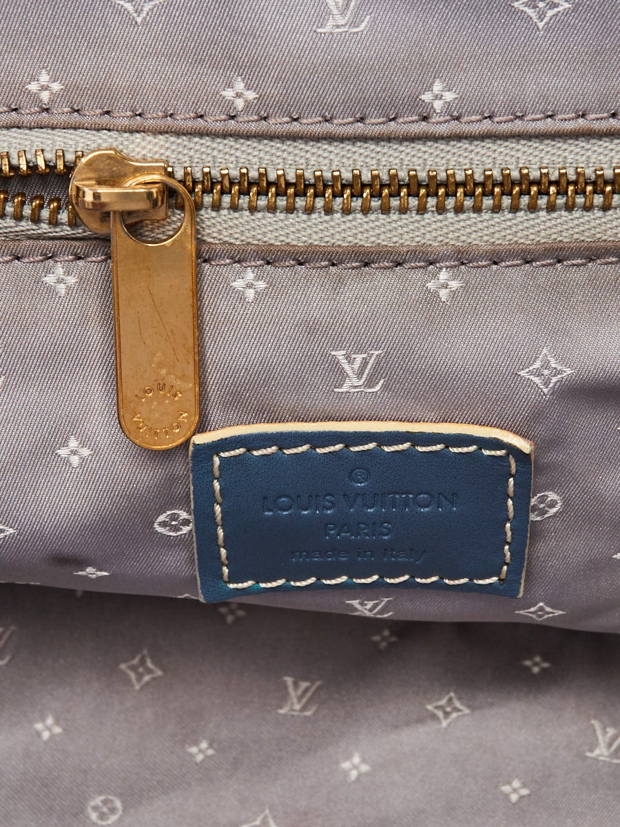 Lucile cloth handbag Louis Vuitton Blue in Cloth - 11755724