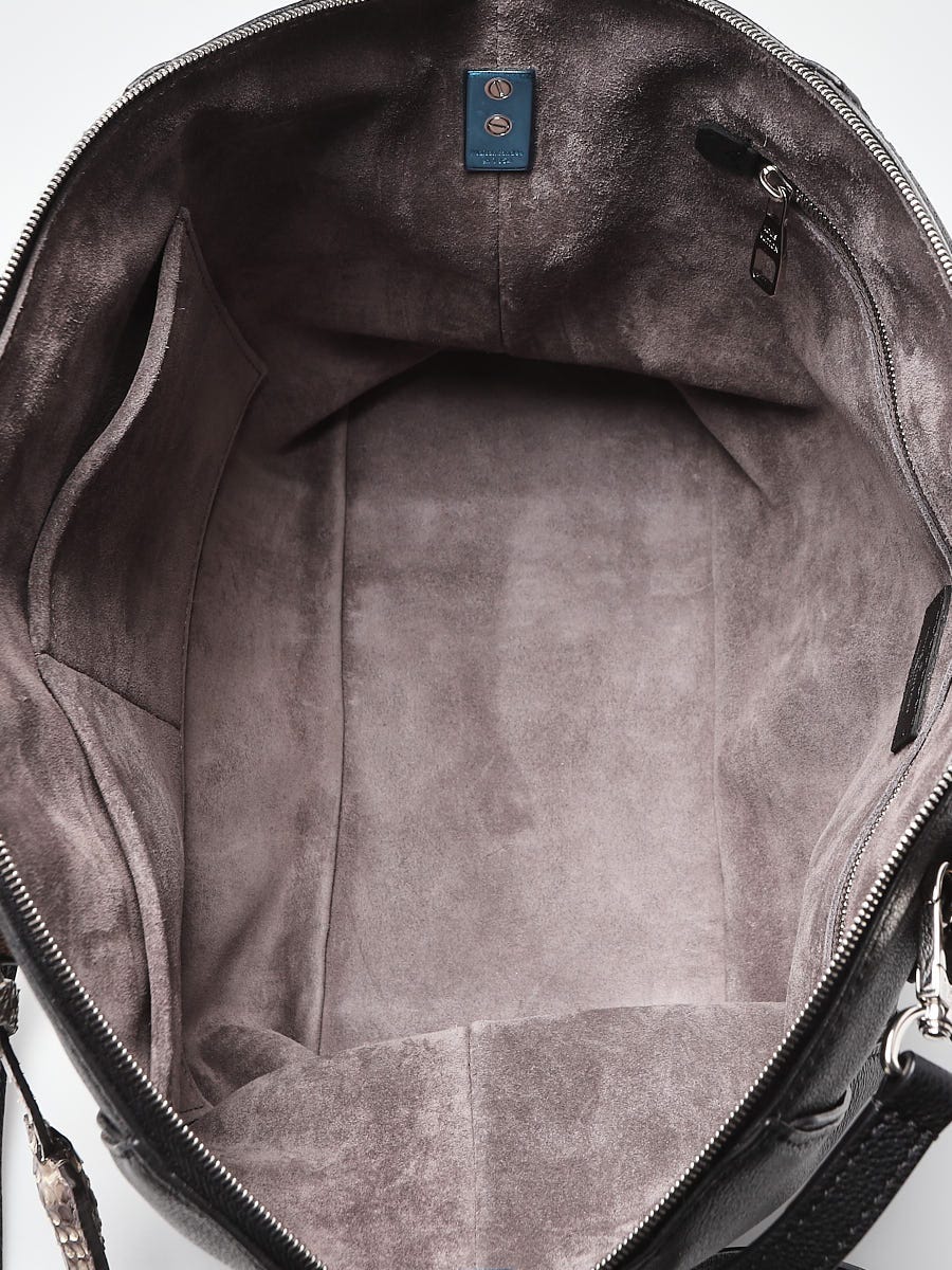 Louis Vuitton N92264 Exotic Python Leather Petale Lockit PM 2-Way Bag  (MI2105) - The Attic Place