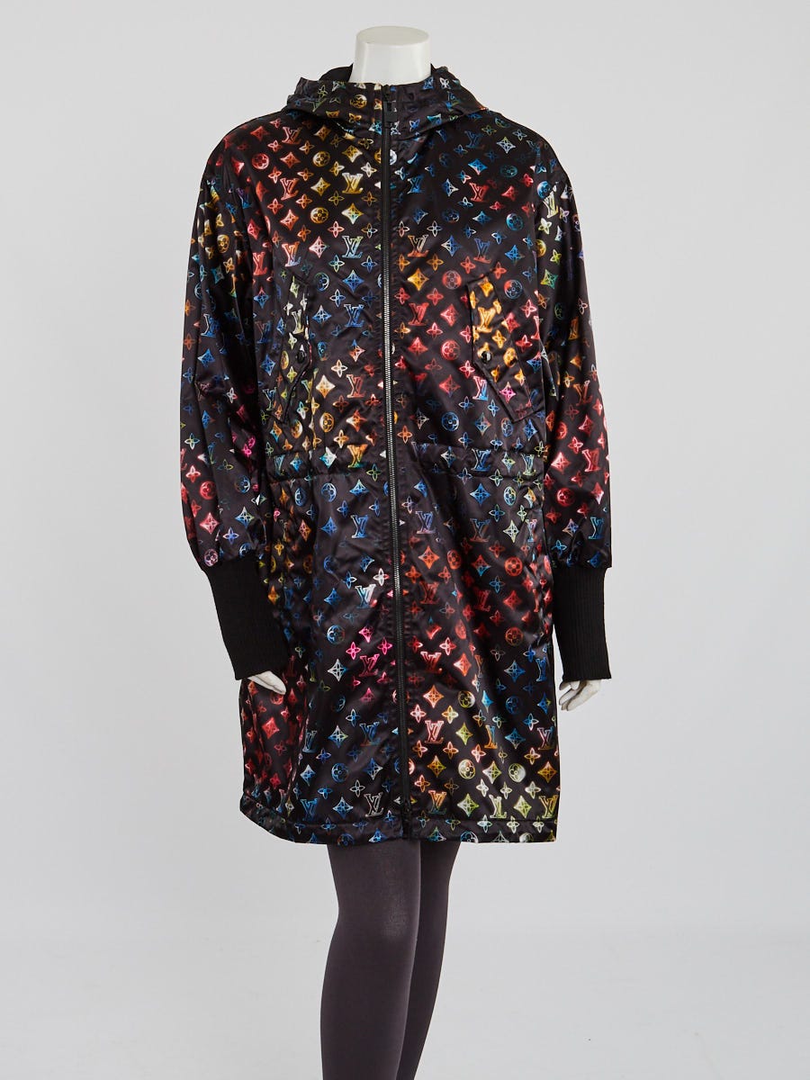 Louis Vuitton Black/Multicolor Nylon Blend Fabric Neon Mahina