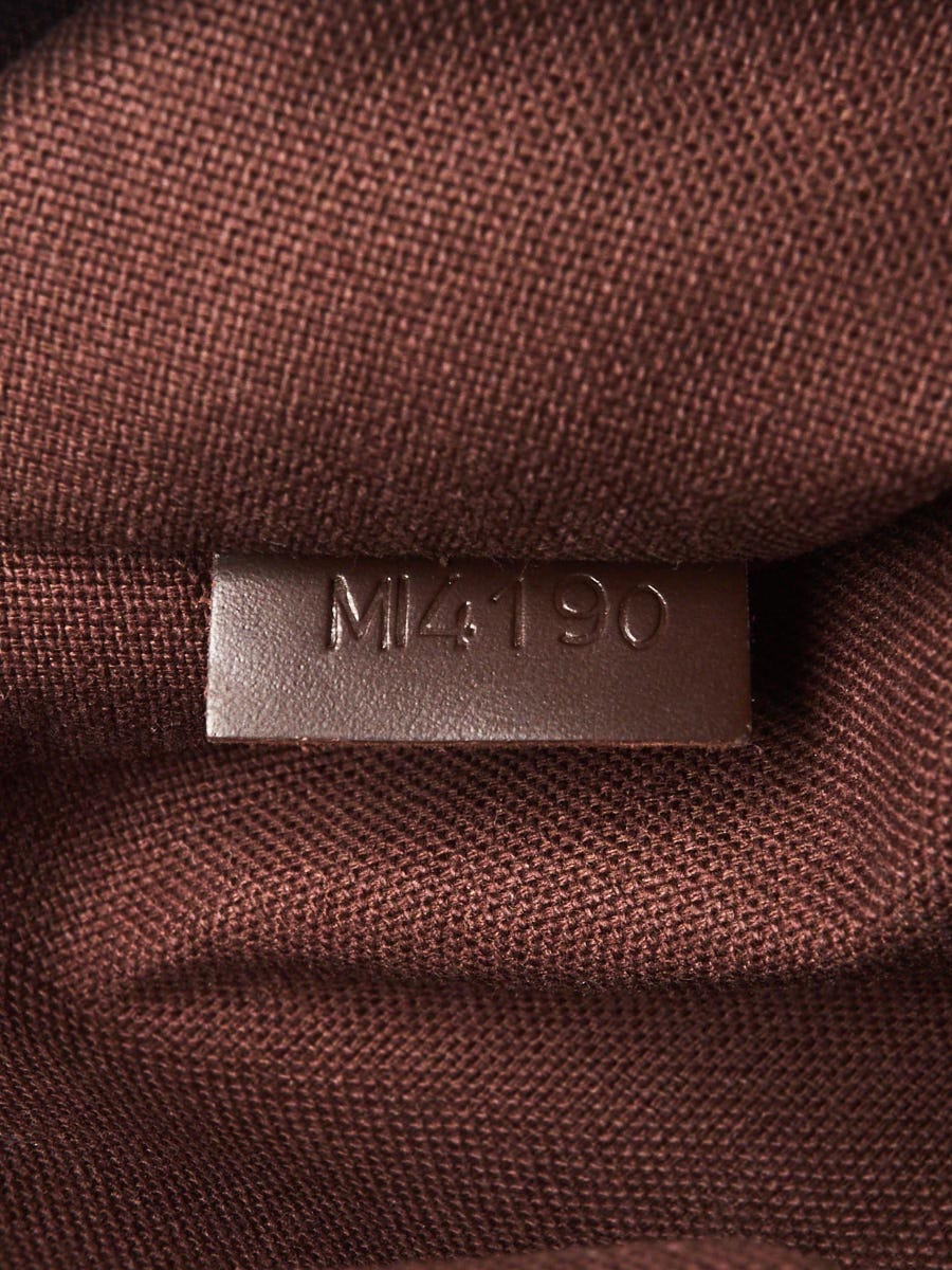 Louis Vuitton Damier Ebene Brooklyn Plate Shoulder Crossbody Bag N41100  a884 Leather ref.639184 - Joli Closet