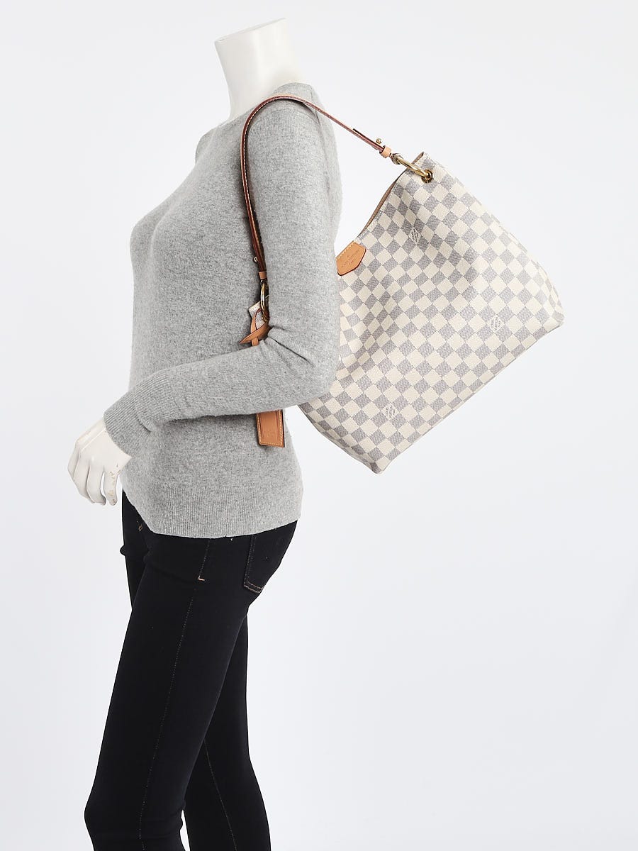 Louis Vuitton Damier Azur Canvas Graceful PM Bag Yoogi s Closet