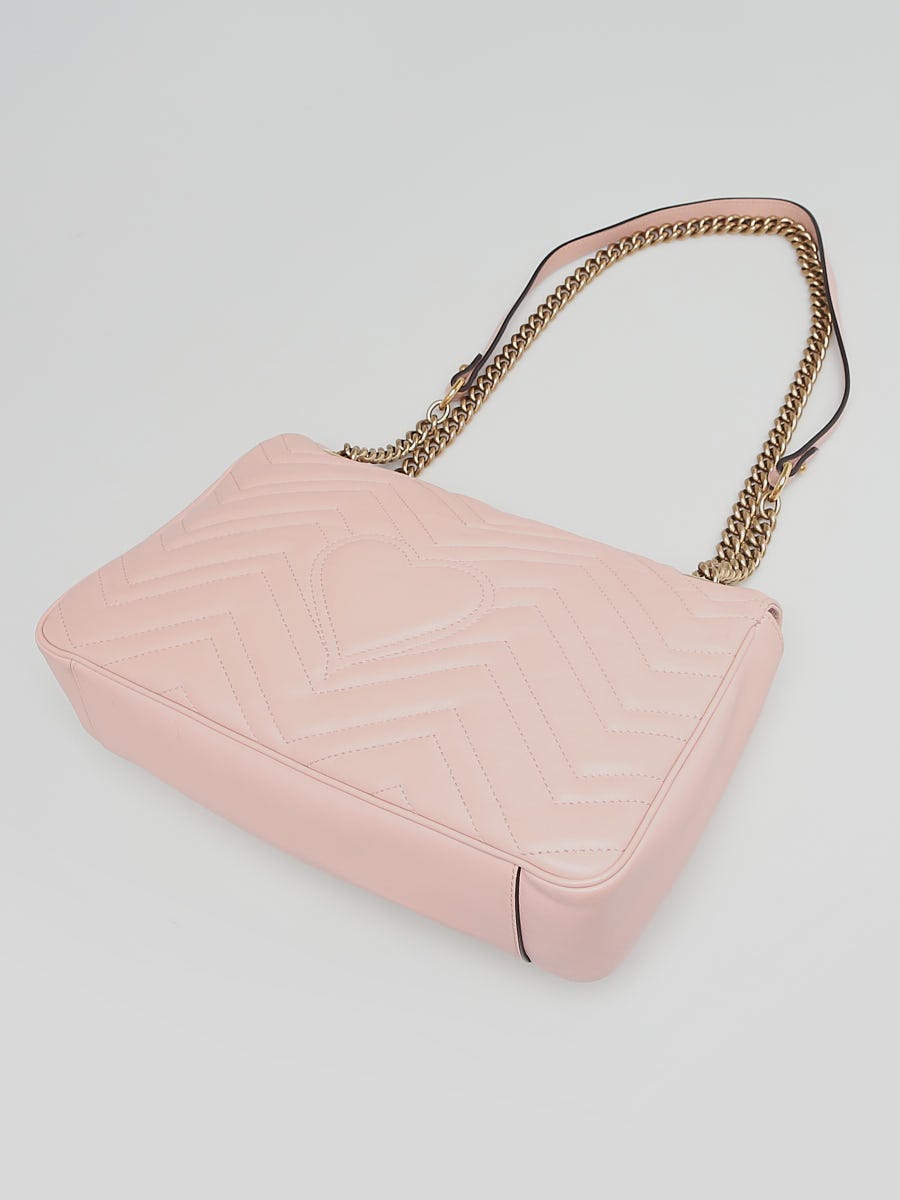 Gucci GG Blooms large cosmetic case Pink Leather ref.240496 - Joli Closet