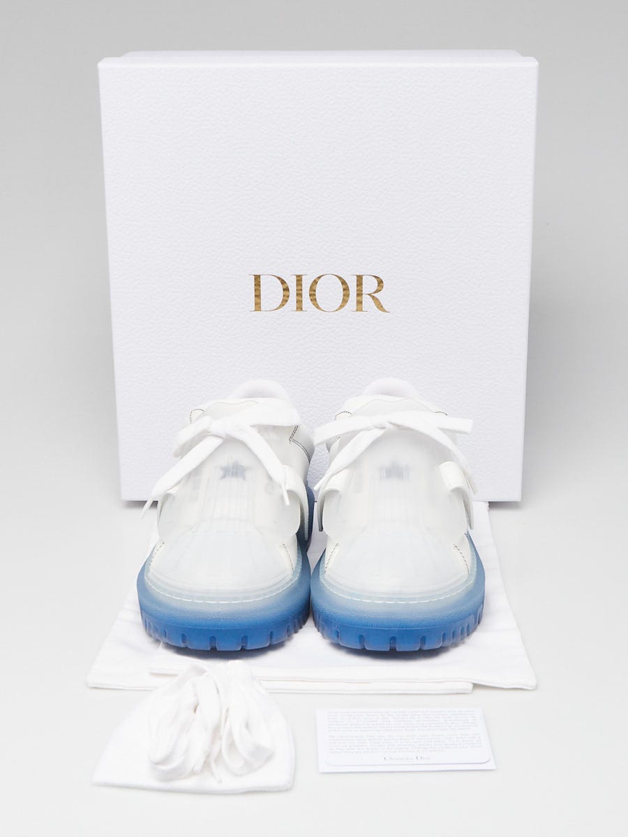 Dior ID White deep Blue Transparent Rubber (Women's)
