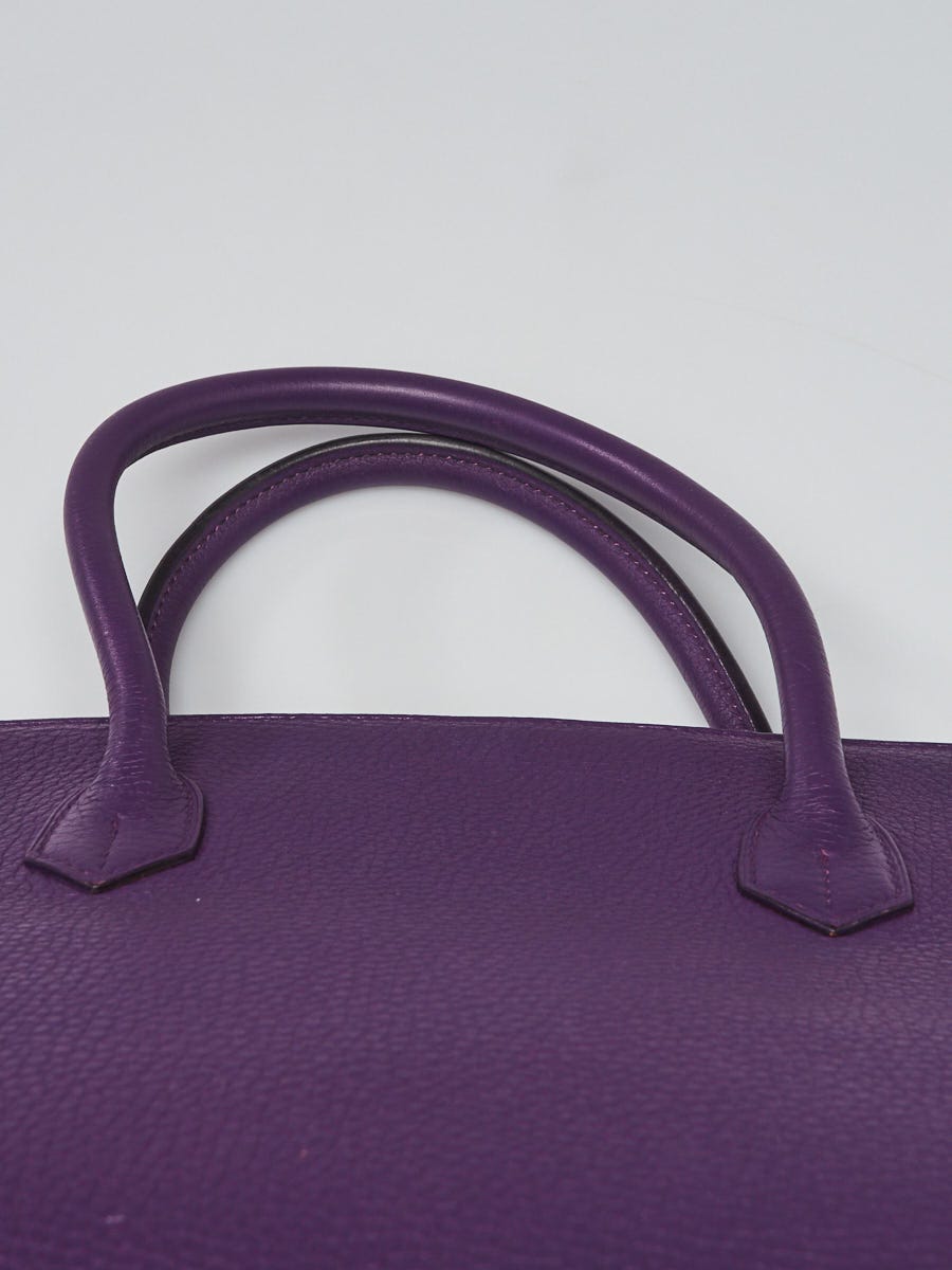 Here is why Kelly 35 Ultra Violet in Clemence leather with