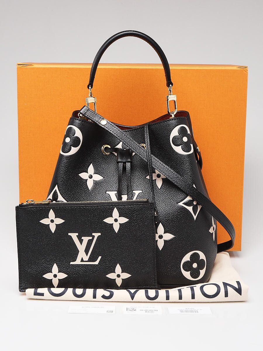 Louis Vuitton Black Monogram Canvas NeoNoe Bag - Yoogi's Closet
