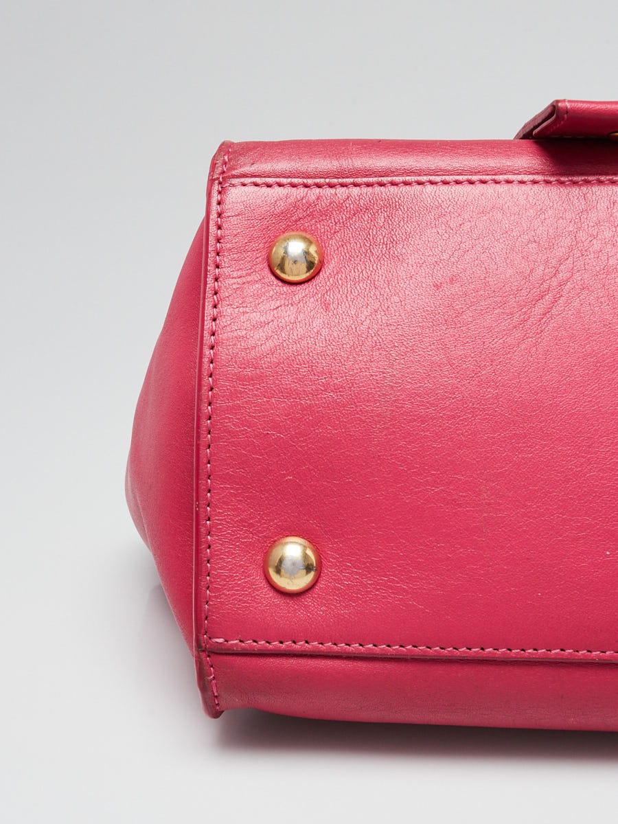 Yves Saint Laurent Pink Calfskin Leather Small Cabas ChYc Bag - Yoogi's  Closet