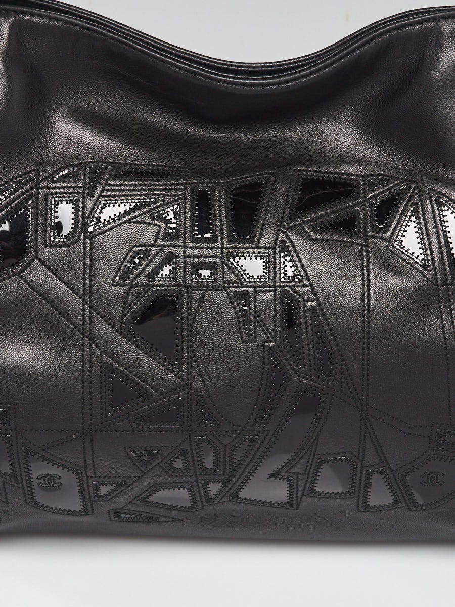 【CHANEL】Chanel Paris-Moscow Calfskin small Tote★ブラック Chanel Paris-Moscow Calfskin Moscow Shopping Tote Small In