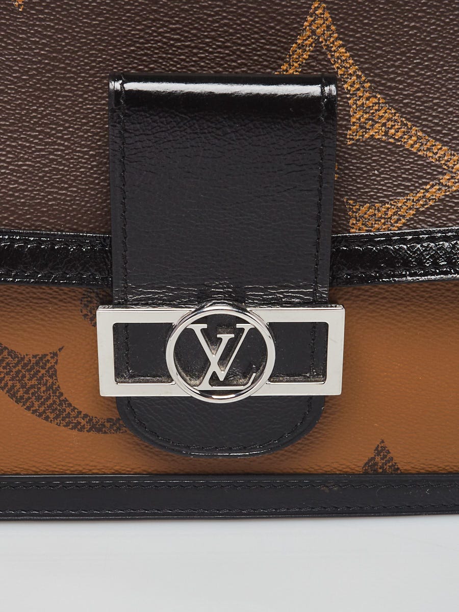 Louis Vuitton Brown Monogram Reverse Giant Dauphine MM Louis Vuitton