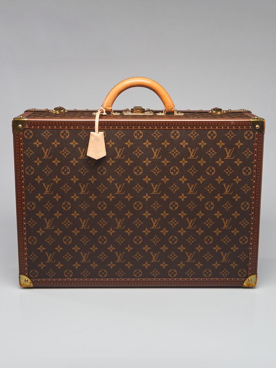 Vintage Louis Vuitton Alzer 55 Travel Suitcase Luxury Luggage 