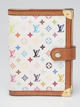 Louis Vuitton Ivorie Epi Leather Small Agenda/Notebook - Yoogi's Closet