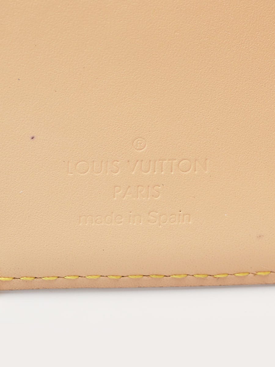 Louis Vuitton Monogram Multicolor Large Ring Agenda Cover White