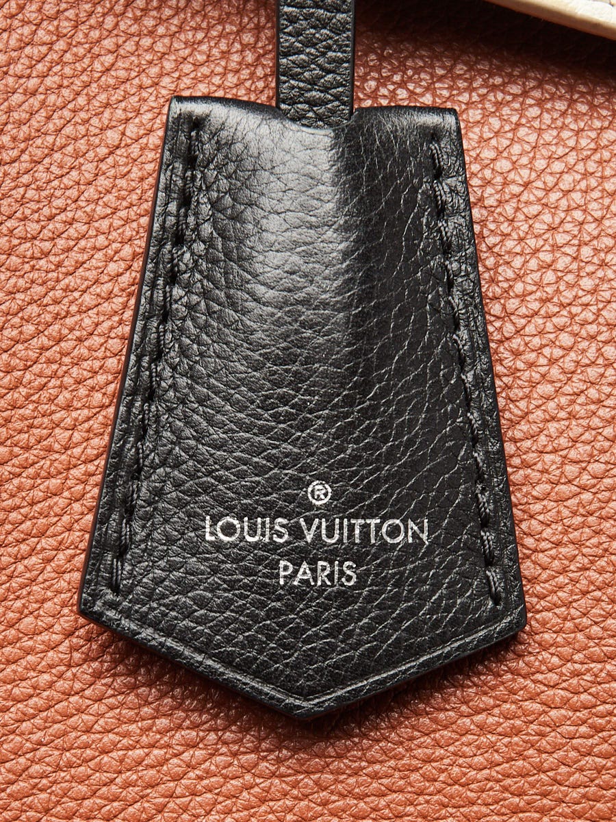 Louis Vuitton Black Leather Lockme Ever MM Bag - Yoogi's Closet