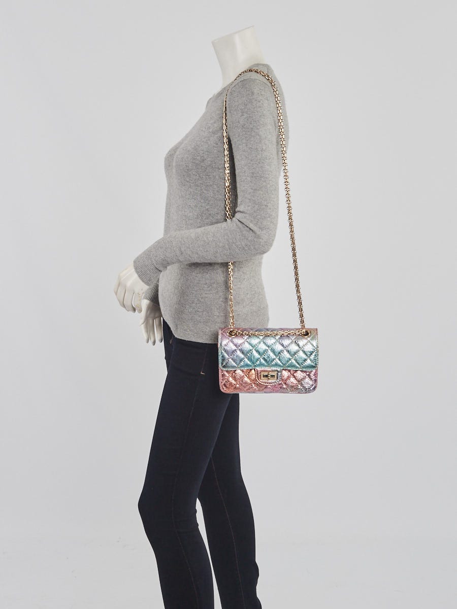 Chanel Mini Rainbow Metallic Re-Issue Flap Bag