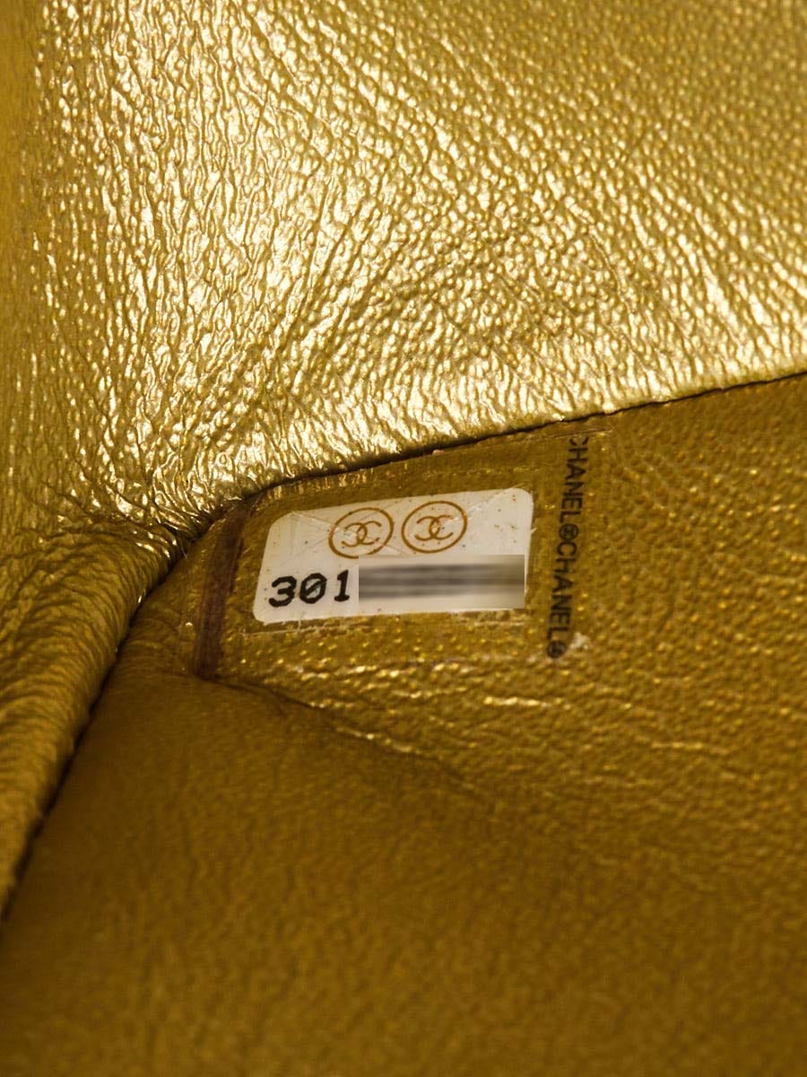 Chanel Metallic Rainbow Quilted Goatskin Leather 2.55 Reissue Mini