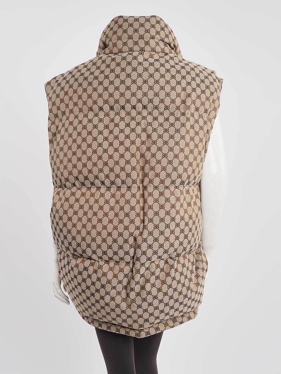 Gucci x Balenciaga The Hacker Project Hacker Cocoon Puffer Vest