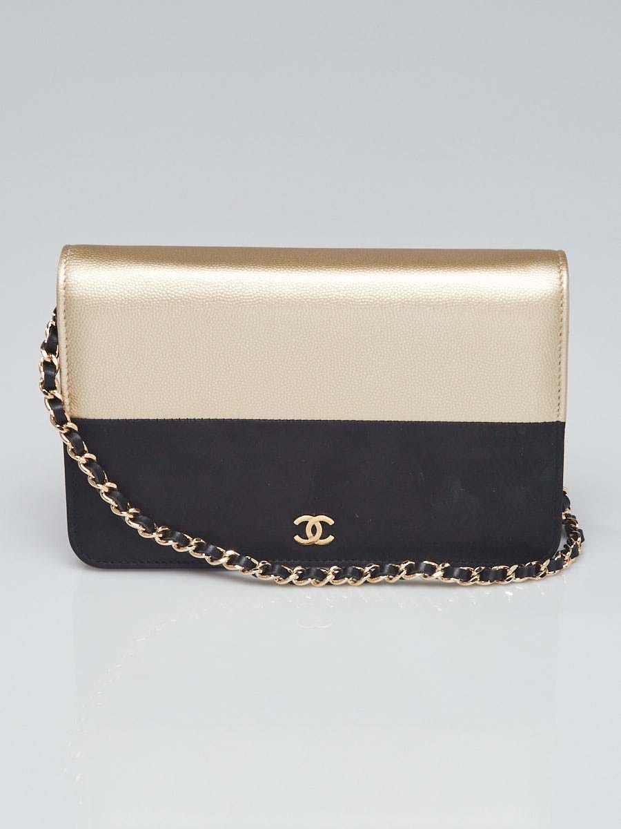 Chanel Black Quilted Caviar Leather Timeless Clutch bag - Yoogi's Closet