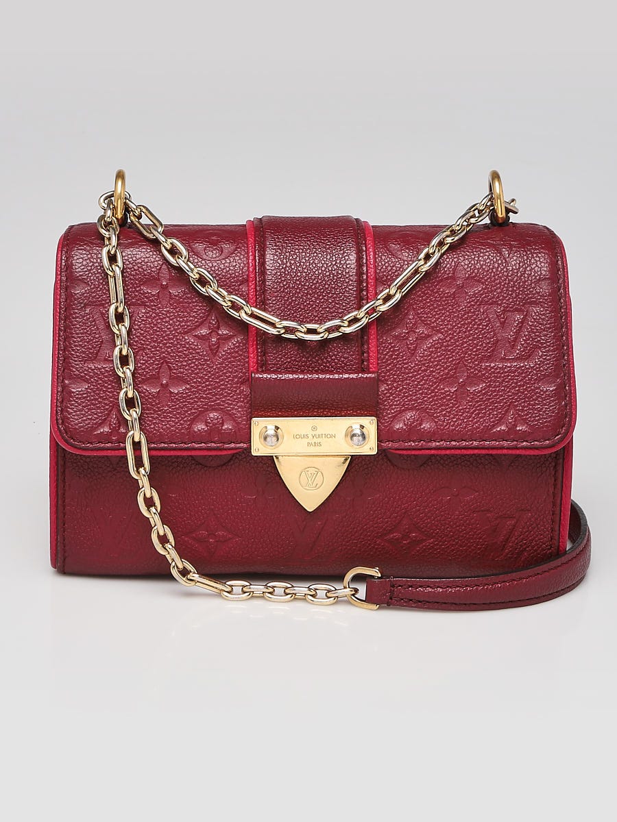 Louis Vuitton Aurore Monogram Empreinte Leather Saint Sulpice Bag