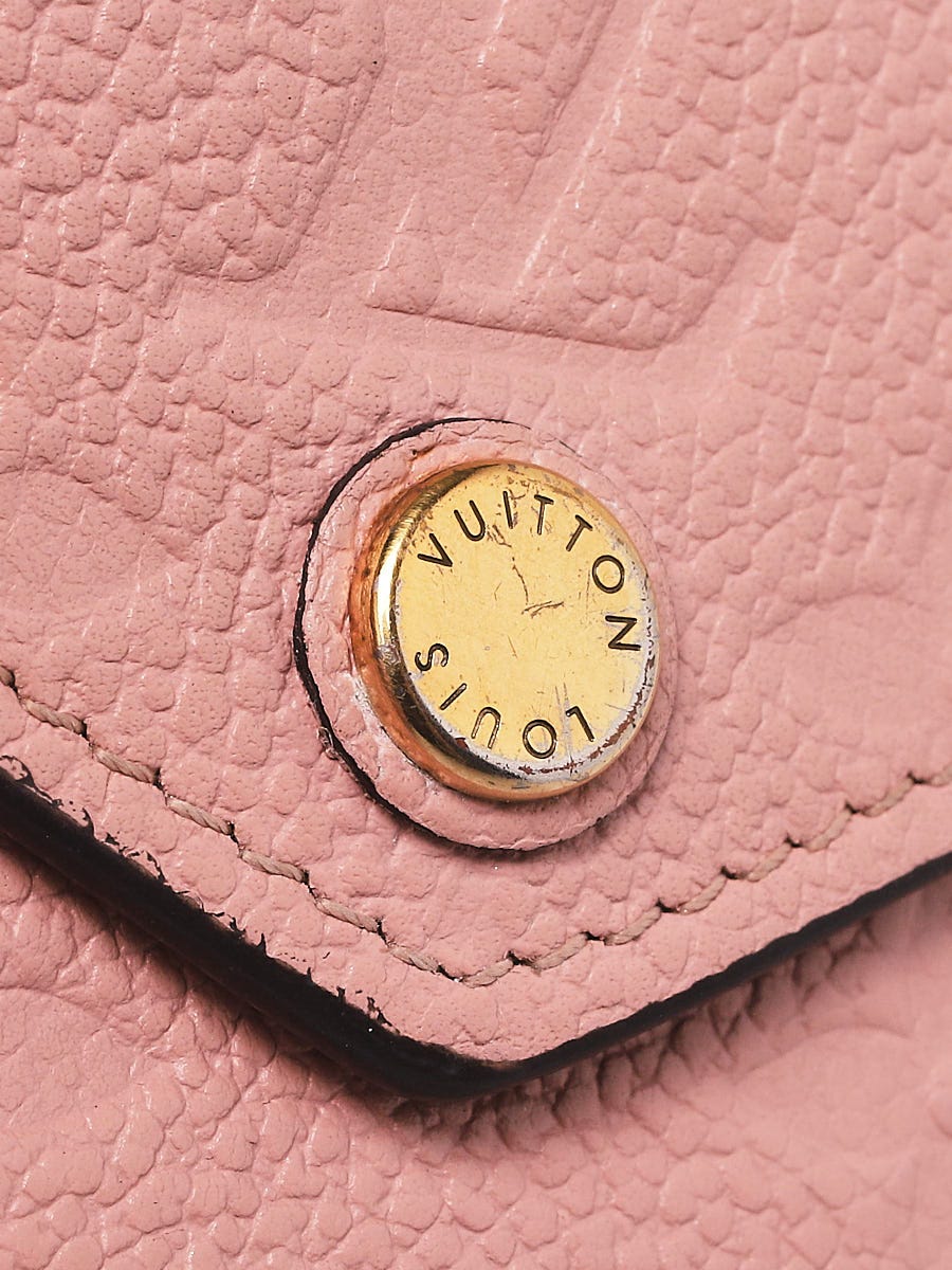 Louis Vuitton Rose Poudre Monogram Empriente Leather Rosalie Wallet -  Yoogi's Closet