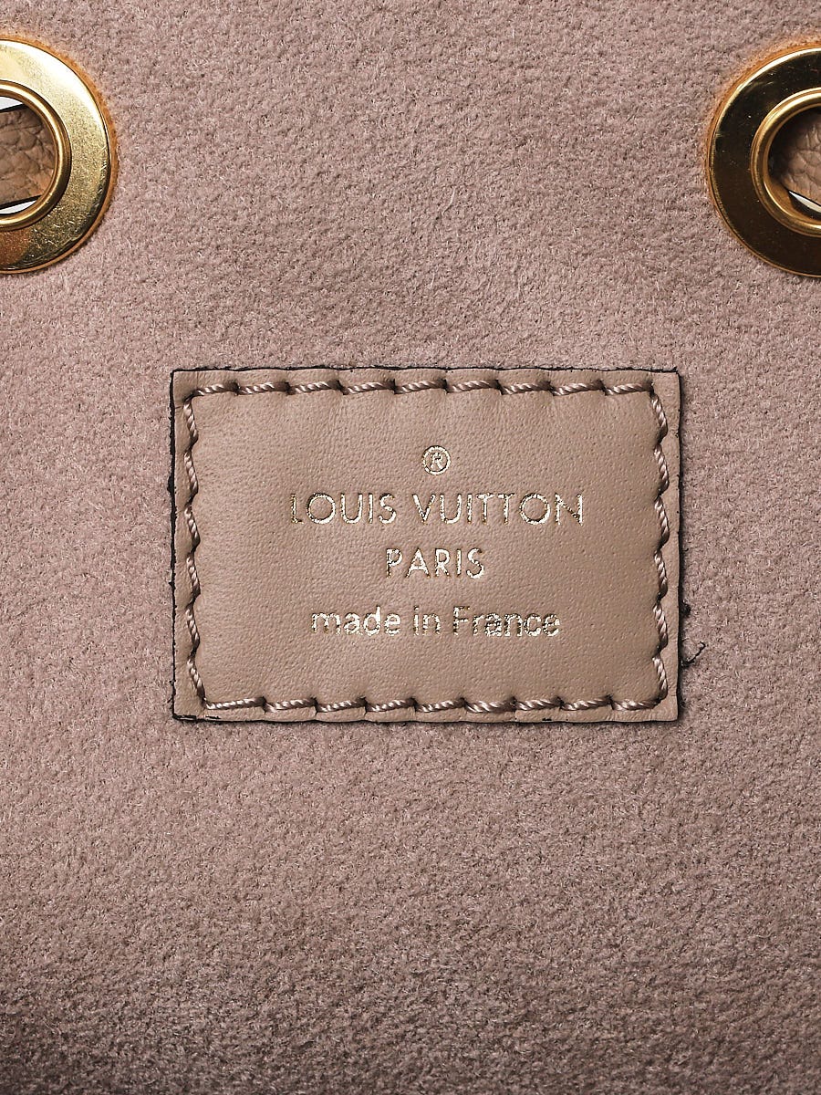 Louis Vuitton Bicolor Black/Creme Monogram Giant Empreinte Leather NeoNoe  MM Bag - Yoogi's Closet