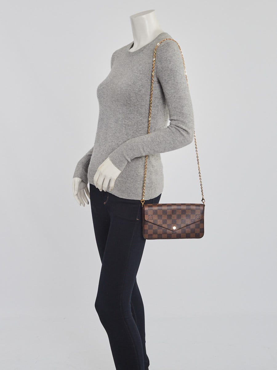 Louis Vuitton Damier Canvas Pochette Felicie Bag