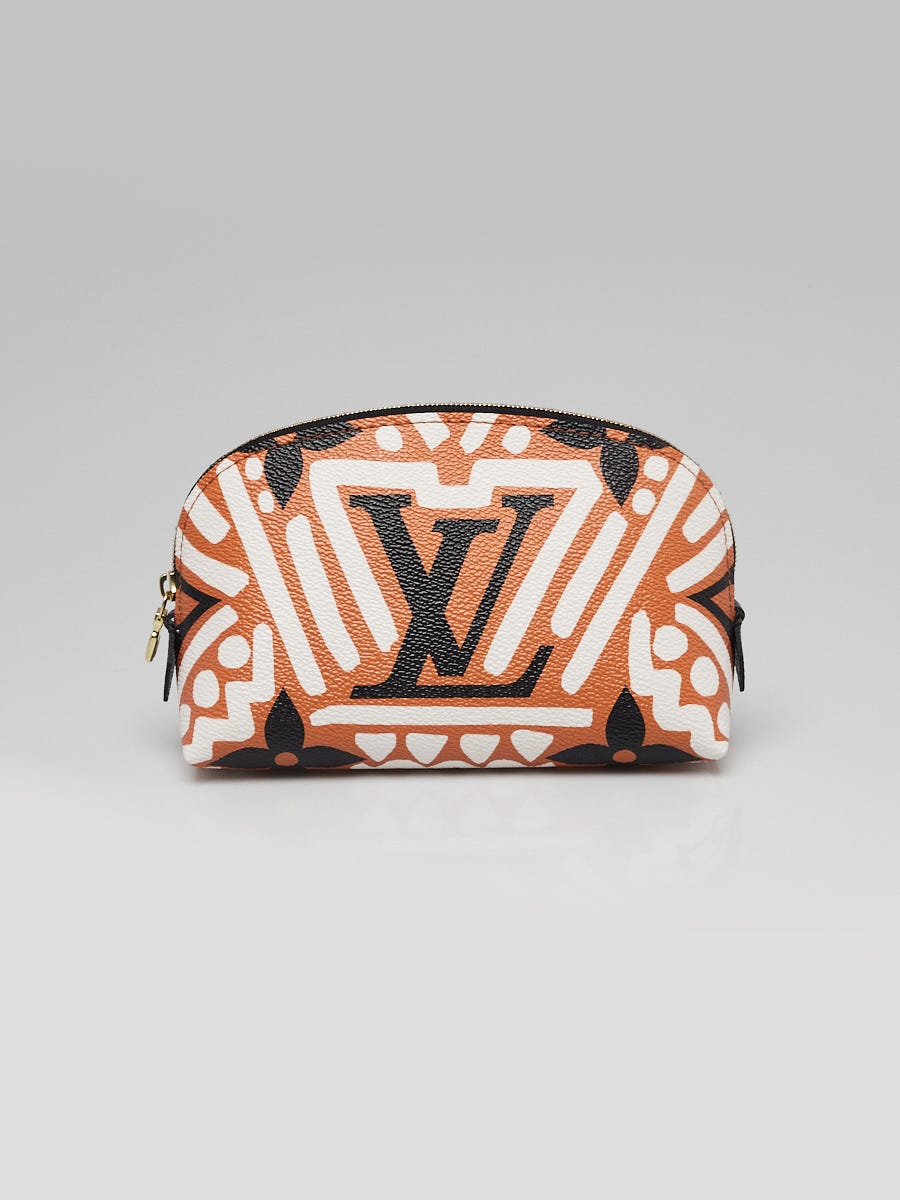 Louis Vuitton Cream/Caramel Monogram Canvas Crafty Cosmetic Pouch - Yoogi's  Closet