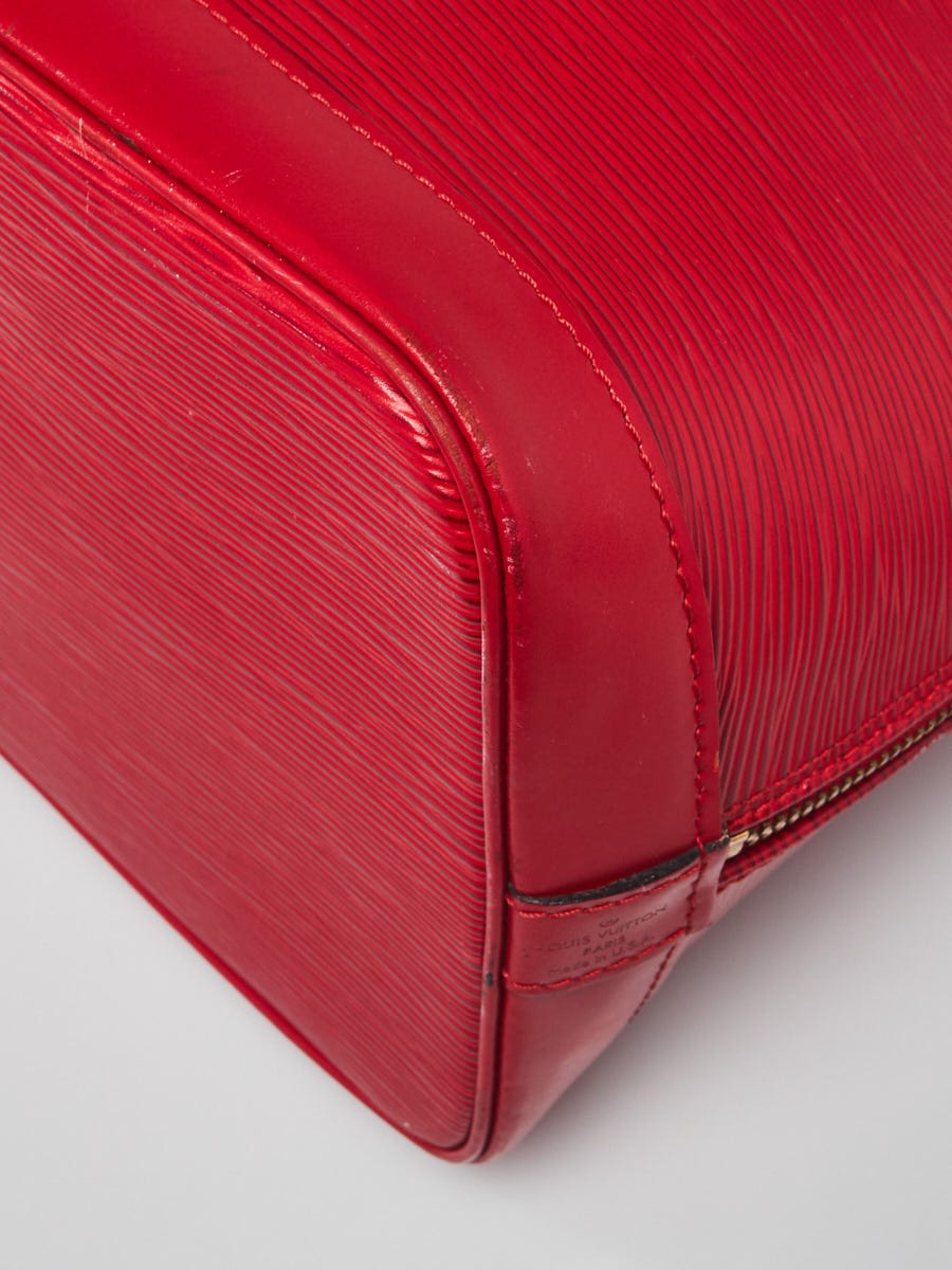 Handbag Louis Vuitton Alma Epi Red W/strap 122100069 - Heritage Estate  Jewelry