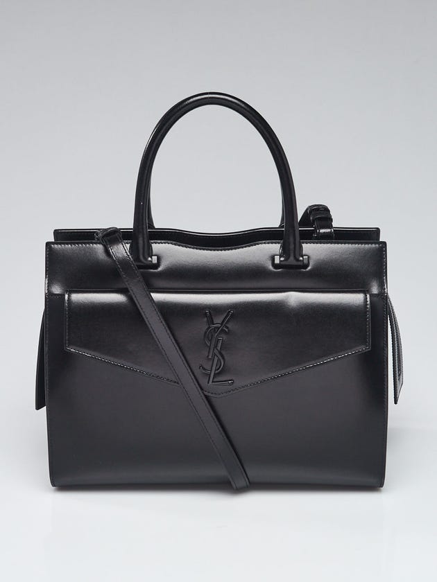 Yves Saint Laurent Black Leather Uptown Bag