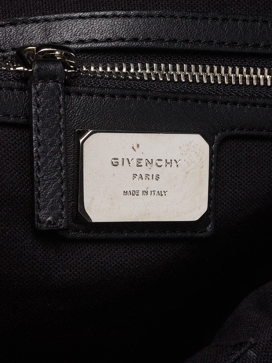 Givenchy Black Leather Nightingale Trolley Suitcase | Yoogi's Closet