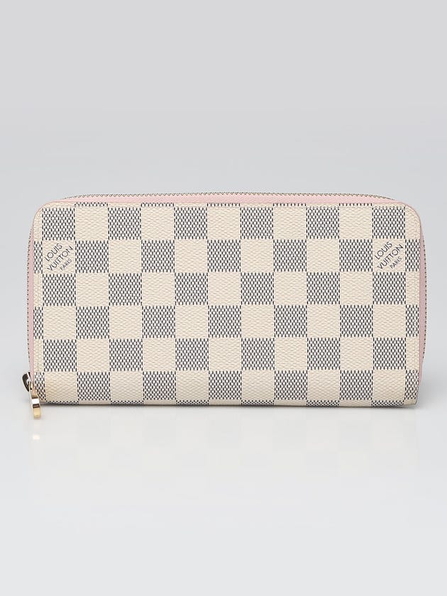 Louis Vuitton Damier Azur Canvas Zippy Wallet
