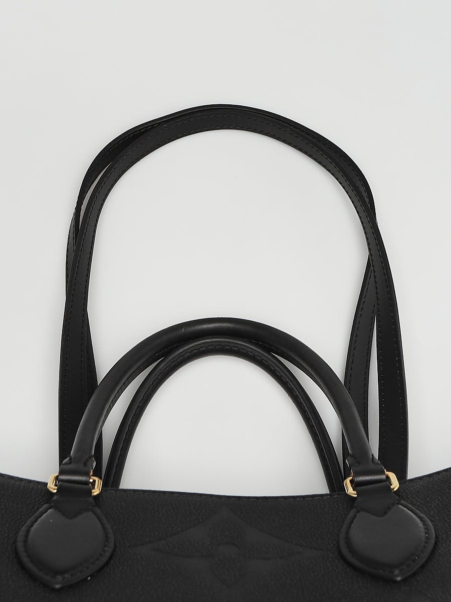 Louis Vuitton Bicolor Black/Creme Monogram Giant Empreinte Leather Pochette  Cles Key and Change Holder - Yoogi's Closet