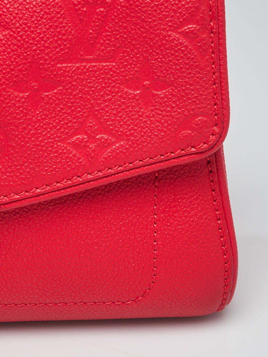 Preloved Louis Vuitton Saint Germain Red Monogram Empreinte Leather Po –  KimmieBBags LLC
