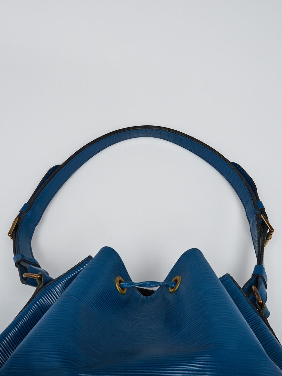 Louis Vuitton Blue Epi Leather Bi-color Petit Noe Auction