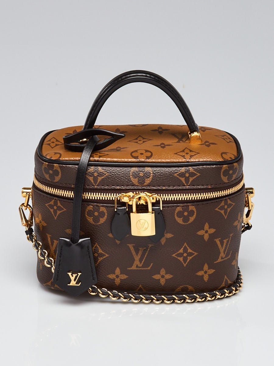 Louis Vuitton Monogram Reverse Canvas Vanity PM Bag | Yoogi's Closet