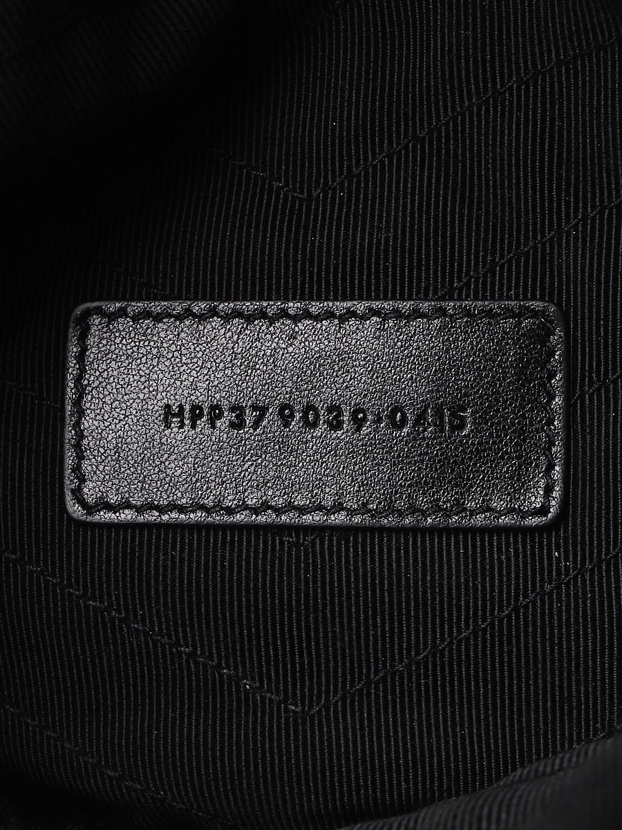 Yves Saint Laurent Blue Matelasse Quilted Leather Monogram A5