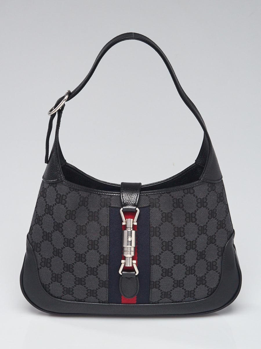 Gucci Jackie 1961 Small Leather Bag In Black